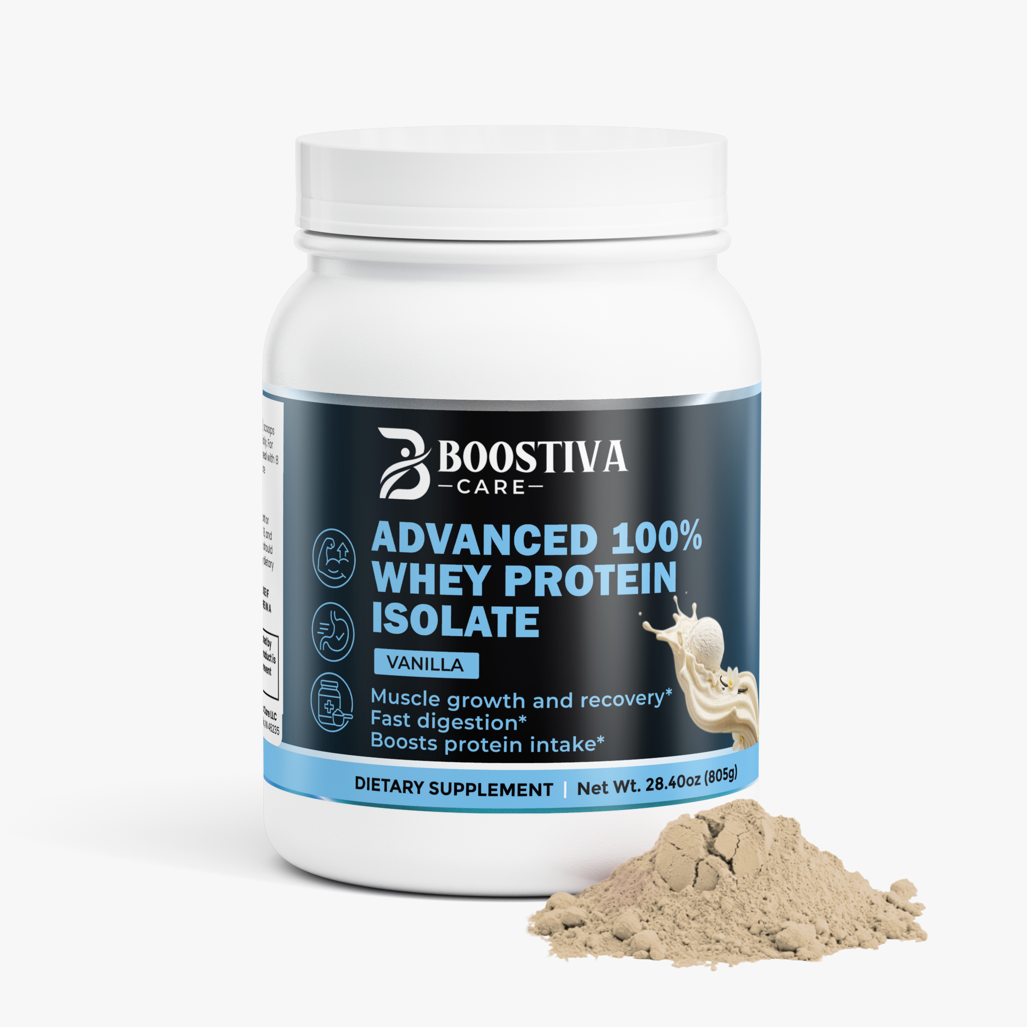 Advanced 100% Whey Protein Isolate (Vanilla)