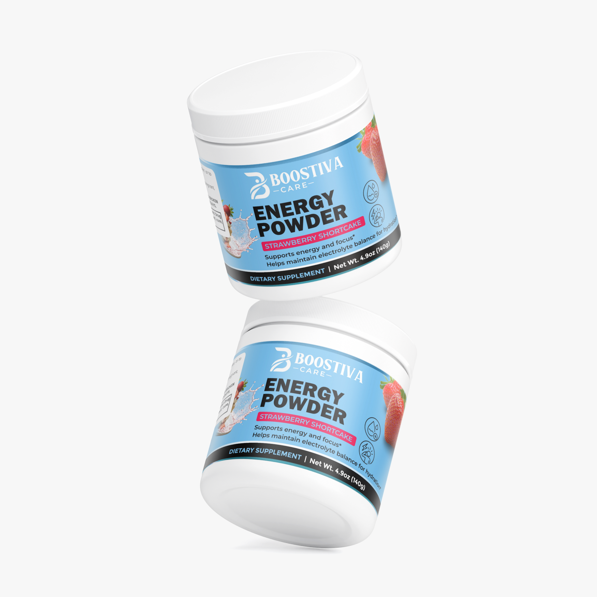 Energy Powder (Strawberry Shortcake)
